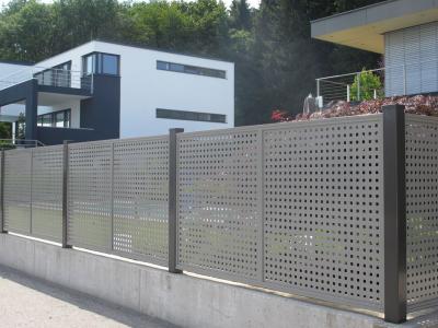 Aluminiumz&auml;une | Zaun Projekt Rebholz GmbH | Hockenheim