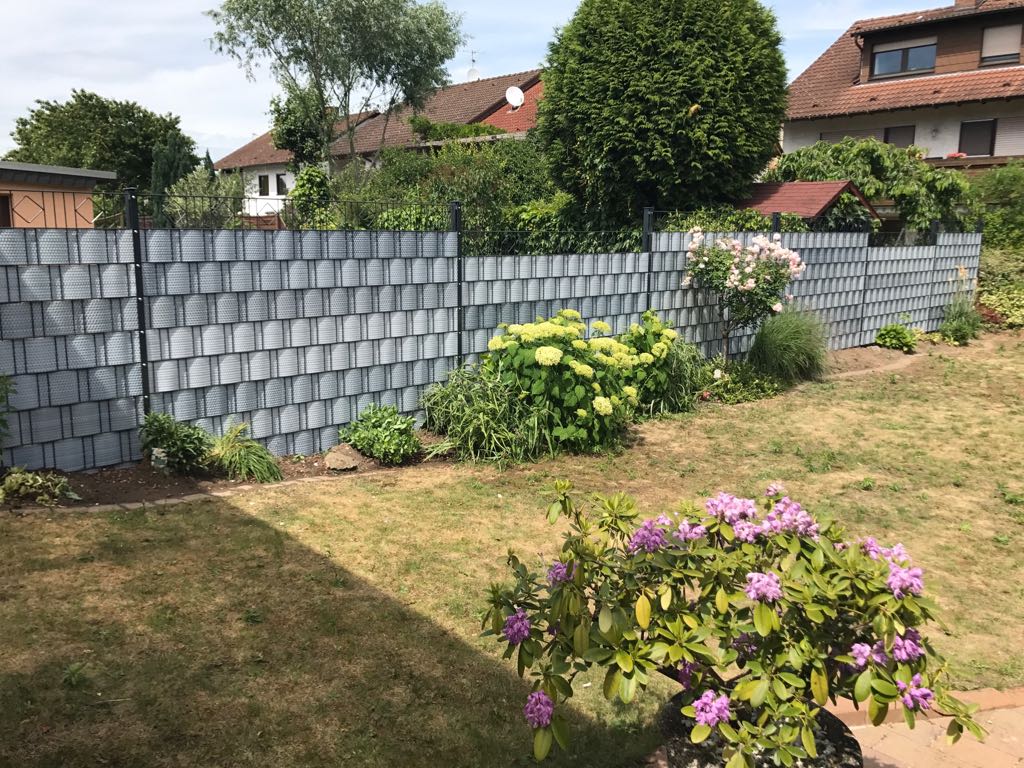 Sichtschutzzaun Rattan | Zaun Projekt Rebholz GmbH | Hockenheim